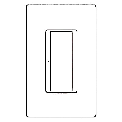 Lutron Ra2 8A 2Wire Switch RRD-8S-DV-WH