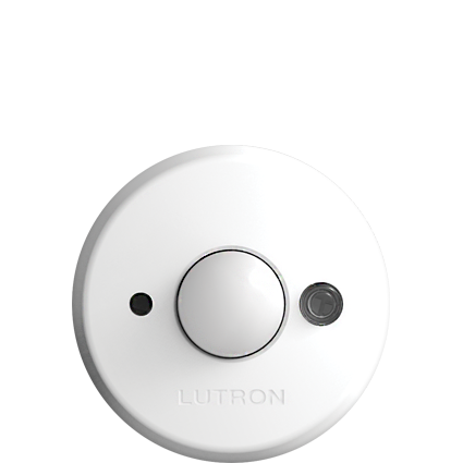Lutron - Vive Lutron FC-SENSOR Ceiling Mount Occupancy Sensor, Ceiling Mount, Temperature, FC-VSENSOR