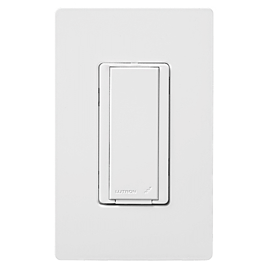 Lutron - Vive Maestro (gloss) 120V accessory switch MA-AS-WH