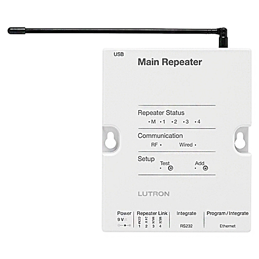 Lutron Radiora2 Main Repeater  RR-MAIN-REP-WH