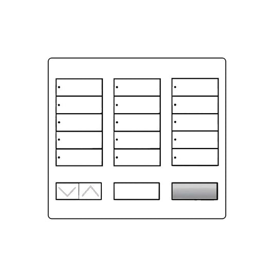 Lutron Radiora2 Large 15 Button  RR-T15RL-SW