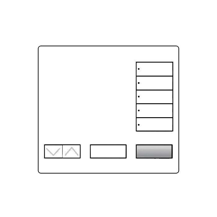 Lutron Radiora2 Large 5 Button  RR-T5RL-SW