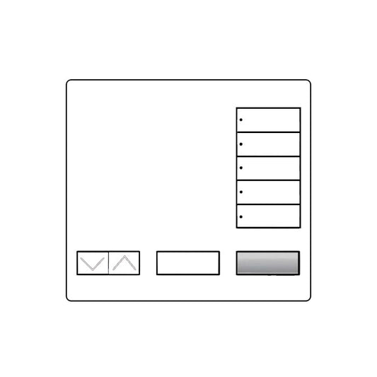 Lutron Radiora2 Large 5 Button  RR-T5RL-SW
