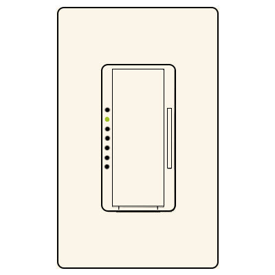 Lutron Radiora2 1000W Dimmer  RRD-10D-BI