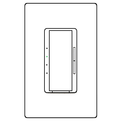Lutron Radiora2 Rf Fan Control  RRD-2ANF-WH