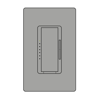 Lutron Ra2 600W Mult W/Ntrl RRD-6ND-GR