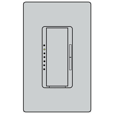 Lutron Ra2 6A Fluor Dimmer  RRD-F6AN-DV-PD