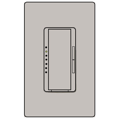 Lutron Ra2 6A Fluor Dimmer  RRD-F6AN-DV-TP