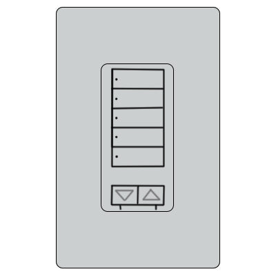 Lutron Cl Ra2 5Brl Hyb St Keypad  RRD-HN5BRL-PD