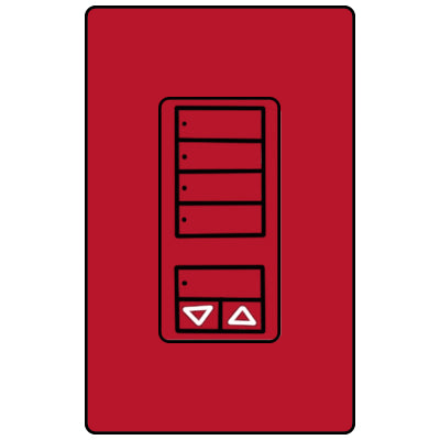 Lutron 4-Scene With Raise/Lower RRD-W4S-HT