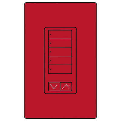 Lutron 5-Button With Ir And Raise/Lower RRD-W5BRLIR-HT