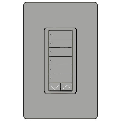 Lutron 6-Button With Raise/Lower RRD-W6BRL-GR