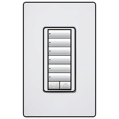 Lutron 6-Button With Raise/Lower RRD-W6BRL-WH