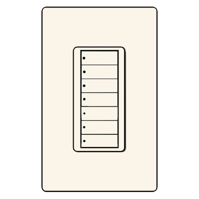 Lutron 7-Button RRD-W7B-BI