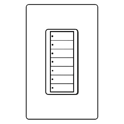 Lutron 7-Button RRD-W7B-SW
