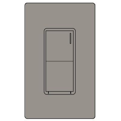Lutron RA3 SUNNATA 8A NTRL SWITCH RRST-8ANS-CS