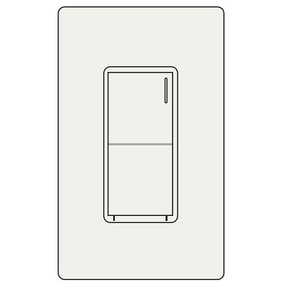 Lutron RA3 SUNNATA 8A NTRL SWITCH RRST-8ANS-GL
