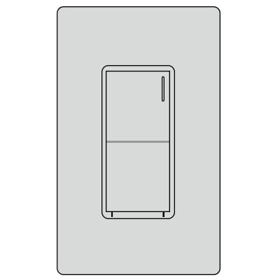 Lutron RA3 SUNNATA 8A NTRL SWITCH RRST-8ANS-MI
