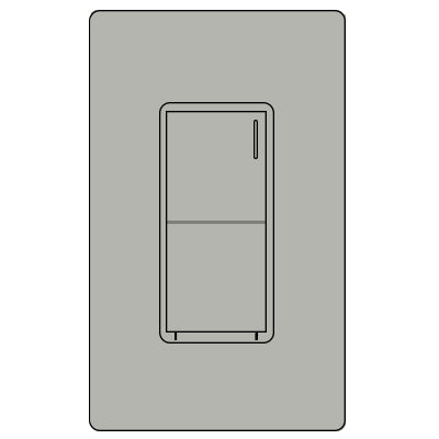 Lutron RA3 SUNNATA 8A NTRL SWITCH RRST-8ANS-PB