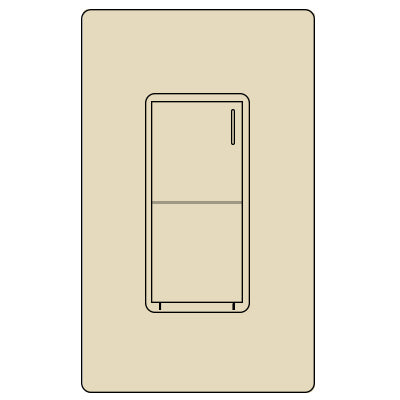 Lutron RA3 SUNNATA 8A NTRL SWITCH RRST-8ANS-SD