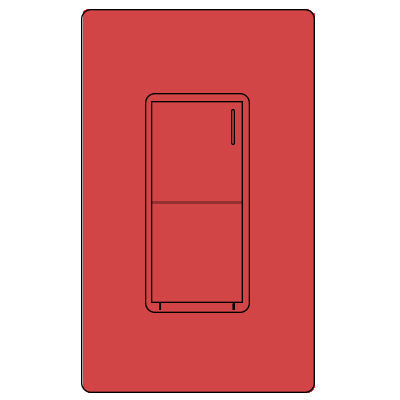 Lutron RA3 SUNNATA 8A NTRL SWITCH RRST-8ANS-SR