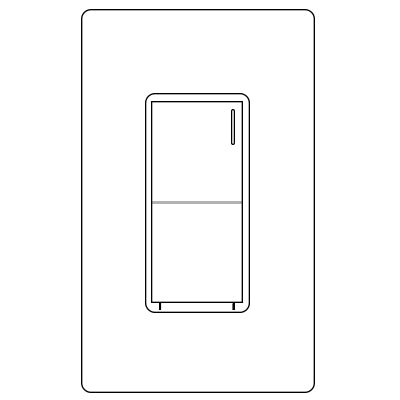 Lutron RA3 SUNNATA 8A NTRL SWITCH RRST-8ANS-SW