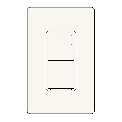 Lutron RA3 SUNNATA COMPAN SWITCH RRST-RS-BW