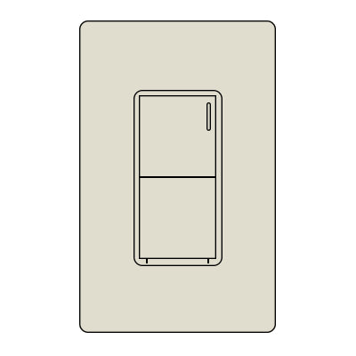 Lutron RA3 SUNNATA COMPAN SWITCH RRST-RS-PM