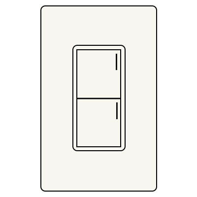 Lutron RA3 2B SUNNATA KEYPAD RRST-W2B-BW