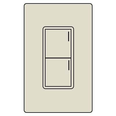 Lutron RA3 2B SUNNATA KEYPAD RRST-W2B-PM