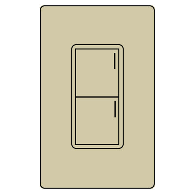 Lutron RA3 2B SUNNATA KEYPAD RRST-W2B-SA