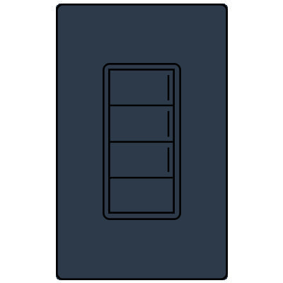 Lutron RA3 3RL SUNNATA KEYPAD RRST-W3RL-DE