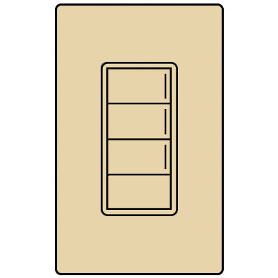 Lutron RA3 3RL SUNNATA KEYPAD RRST-W3RL-IV
