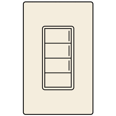 Lutron RA3 3RL SUNNATA KEYPAD RRST-W3RL-LA