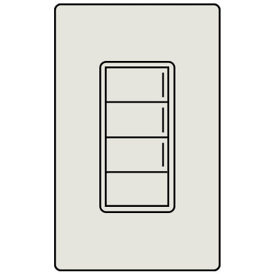 Lutron RA3 3RL SUNNATA KEYPAD RRST-W3RL-LG