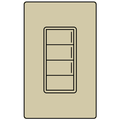 Lutron RA3 3RL SUNNATA KEYPAD RRST-W3RL-SA