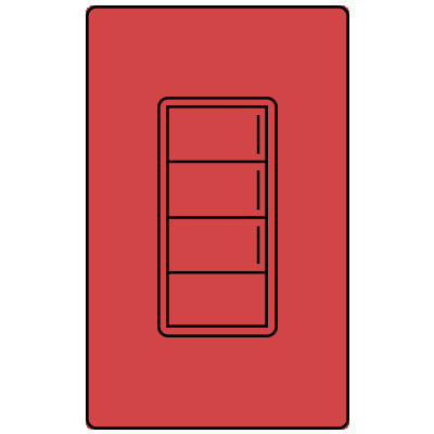 Lutron RA3 3RL SUNNATA KEYPAD RRST-W3RL-SR