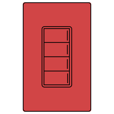 Lutron RA3 4B SUNNATA KEYPAD RRST-W4B-SR