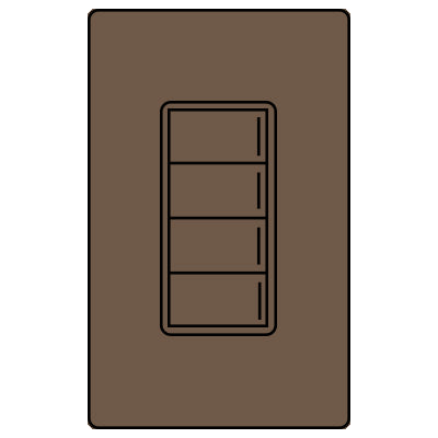 Lutron RA3 4B SUNNATA KEYPAD RRST-W4B-EP
